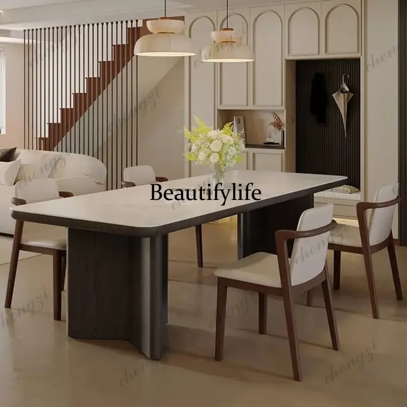 Nordic Square Dining Tables Party Event Reading Modern Luxury Dining Tables Living Room Salon Tavolo Pranzo Furniture Home