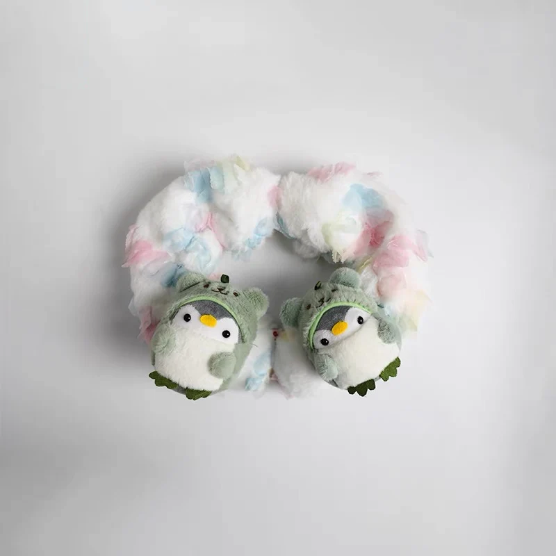 Figure skating water absorbing plush cartoon blade cover, ice blade cover, ice blade protection cover, figure skating blade cove