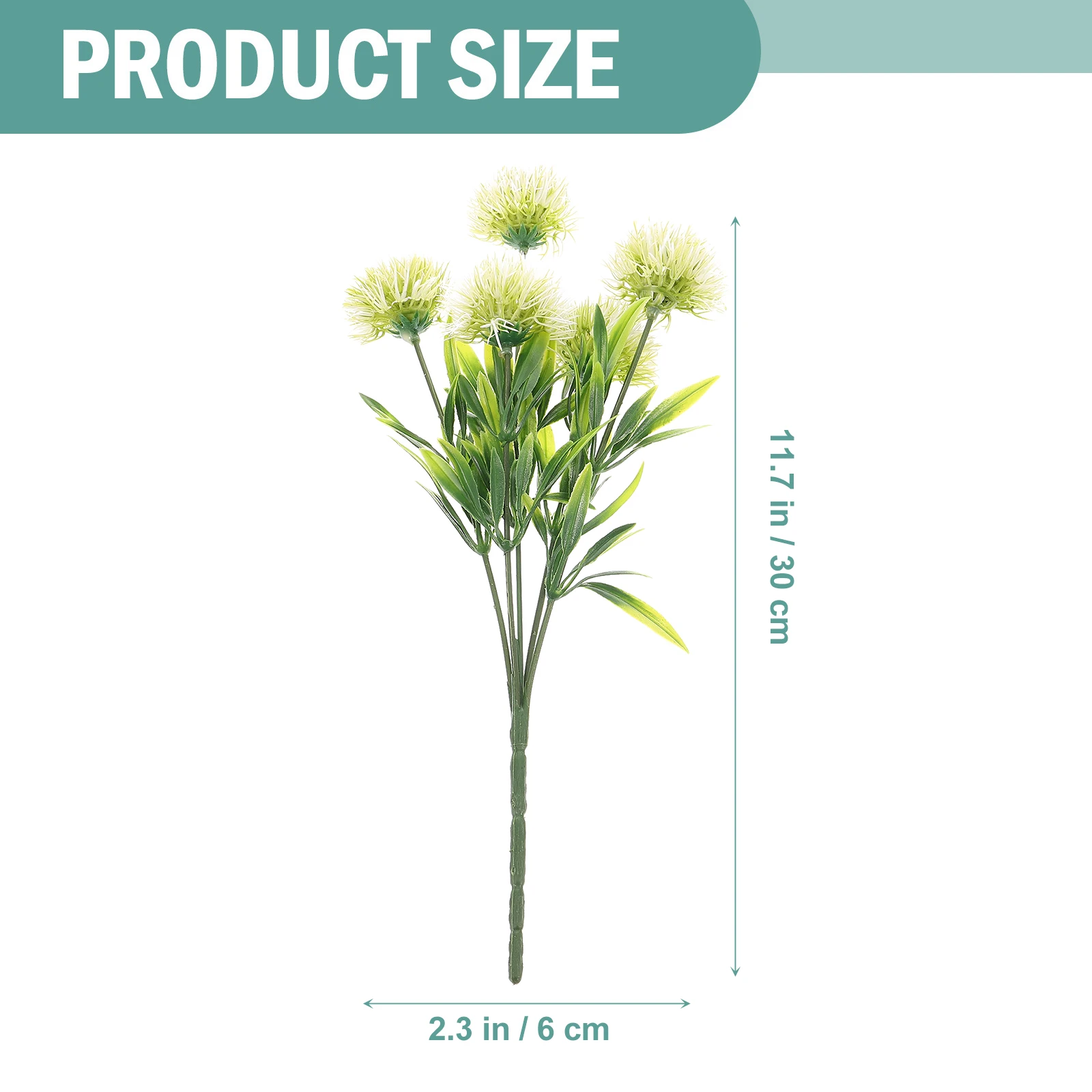 

4Pcs Artificial Dandelion Flowers Plastic Lifelike Faux Dandelions Home Office Decor Wedding Table Ornament Artificial Flowers