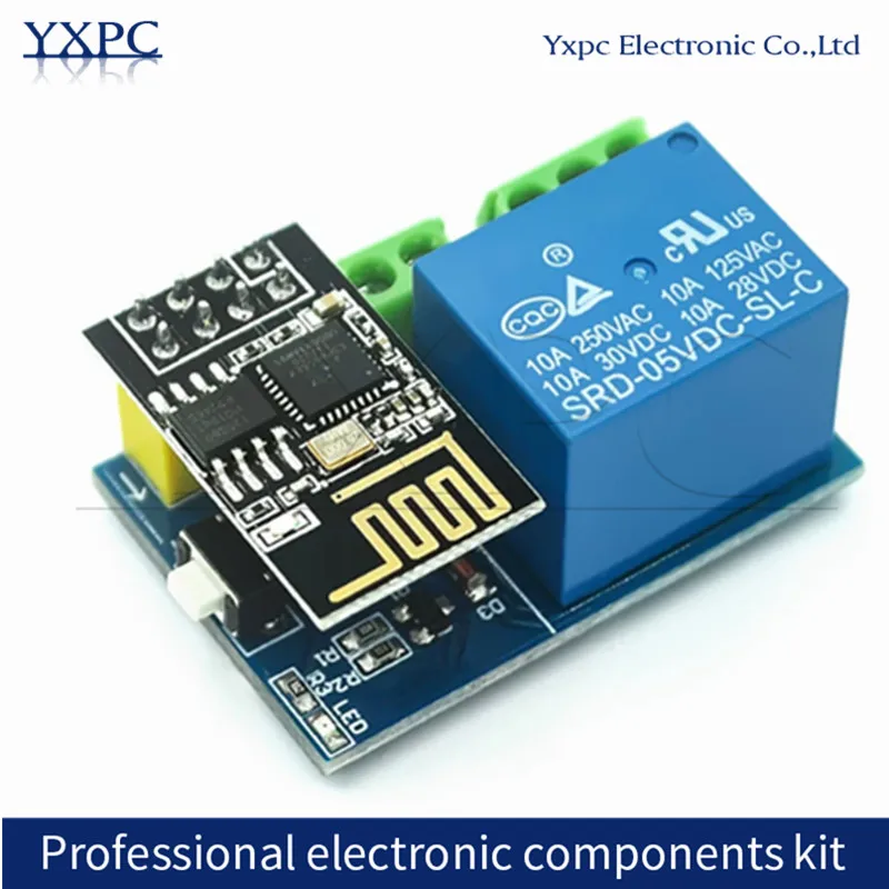 ESP8266 ESP-01S WiFi Relay Module Smart Socket Wireless Remote Control Home Automation Relay Module