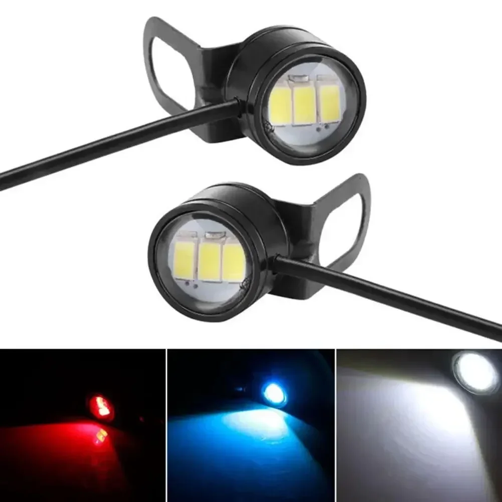 12V Motorcycle Driving Light LED Reverse Backup Driving Light Fog Lamp Headlight Bulb Daytime Running Light