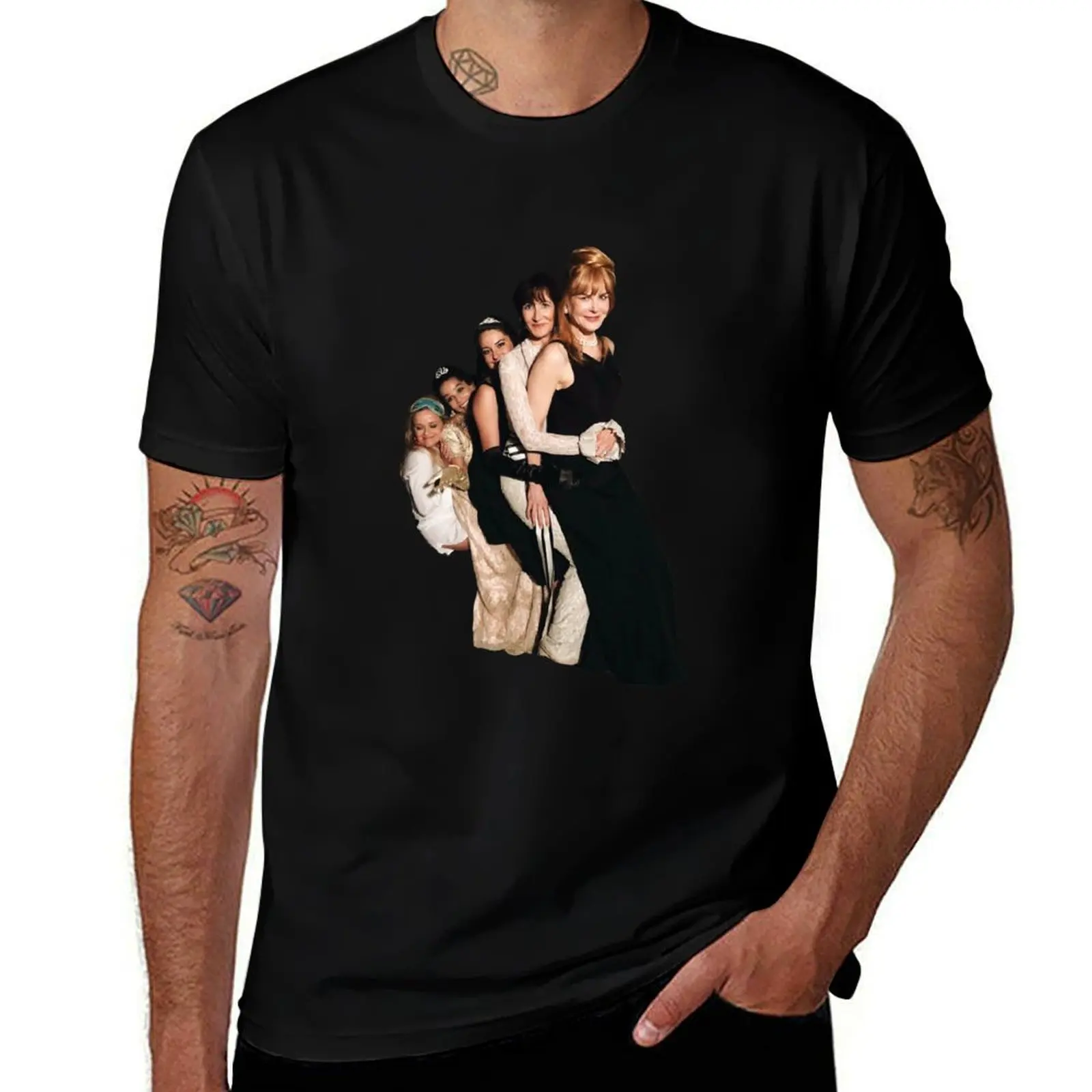 The Secret Of Big Little Lies T-Shirt Basic Solid Color Casual Tee Shirt