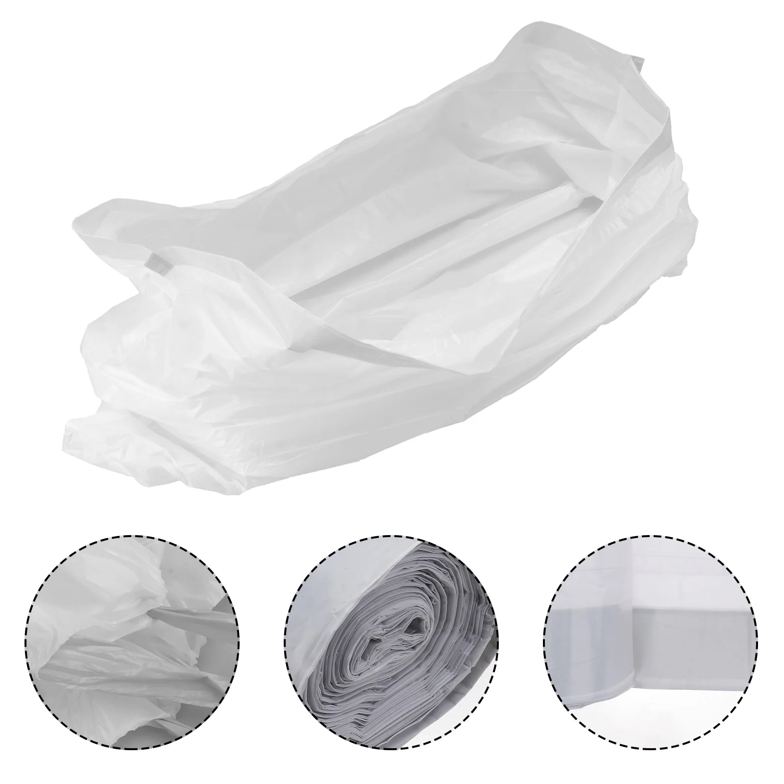 

20 PCS Cat Litter Bag Thickened for Disposal Toilet Trash Can Odor Control Pet Plastic Practical Poop Pouch Roll Easy Cleaning