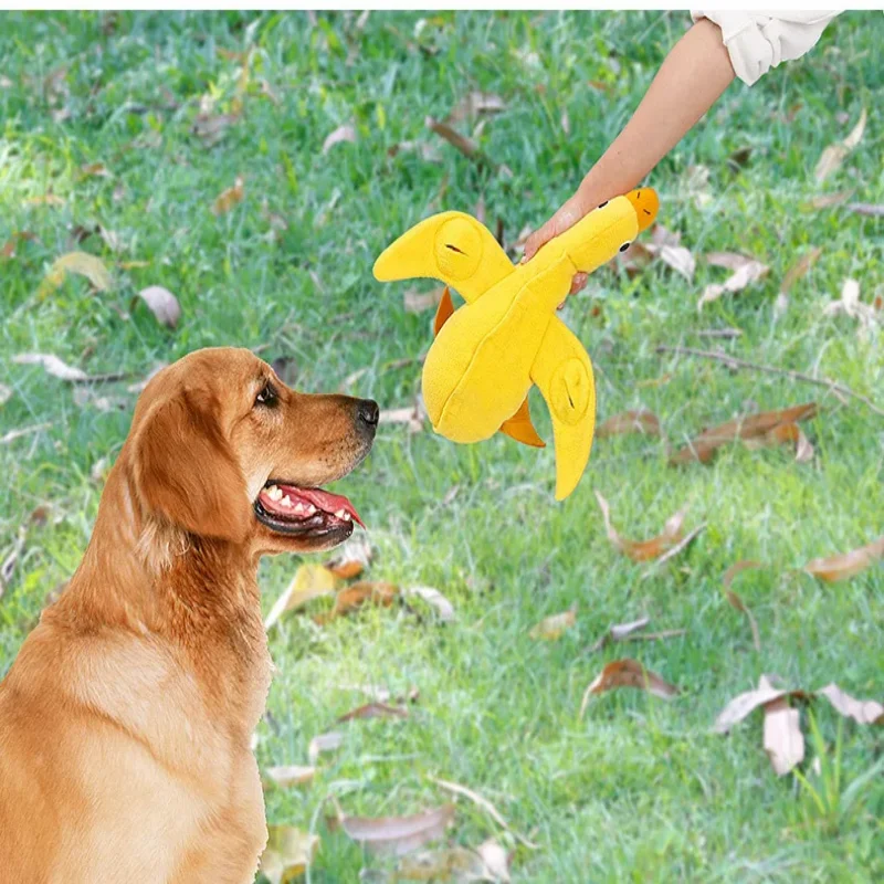 Quacky Delight Snack Dispenser - Squeak Toys for Puppy Training, Interactive Play, Mental Stimulation - Durable, Easy-to-Clean
