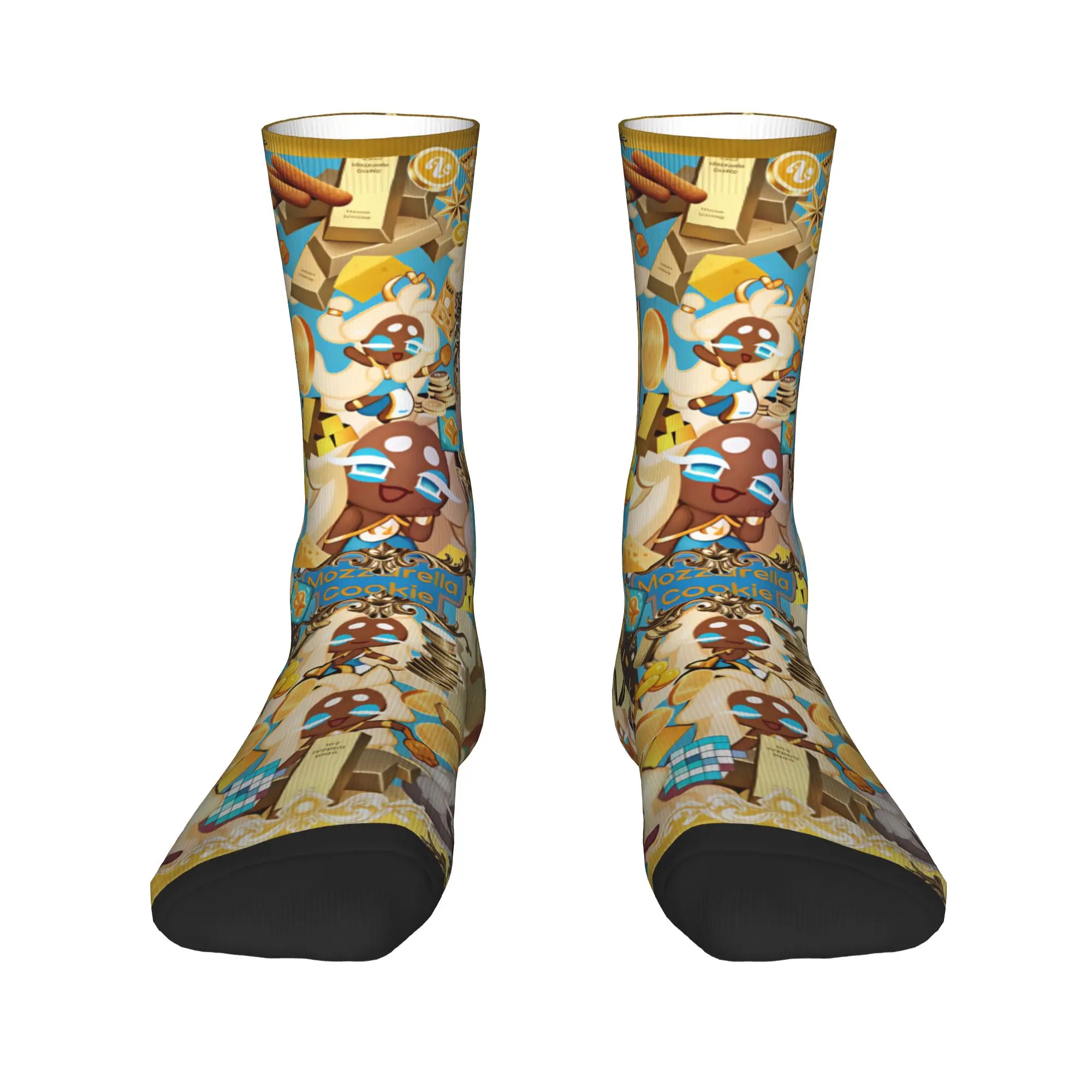 Shadow Milk Socks Spring Cookie Run Kingdom Stockings Casual Adults Men Medium Soft Socks Custom Climbing Anti Skid Socks
