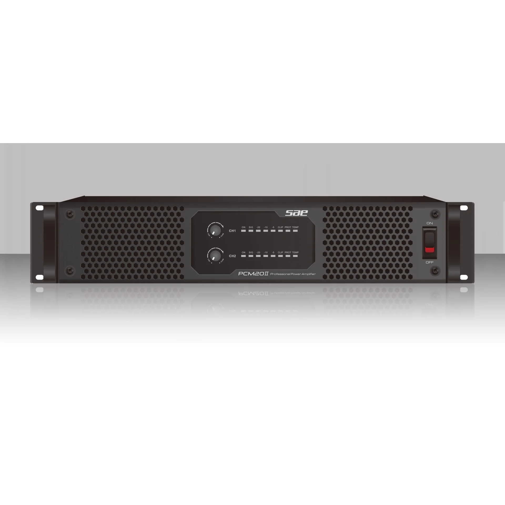 PCM20II / PCM23II 2-Channel SMPS Flagship Power Amplifier Class I Technology 2000W-2300Wx2 8Ω / 4600W-6000Wx2 2Ω for Stage