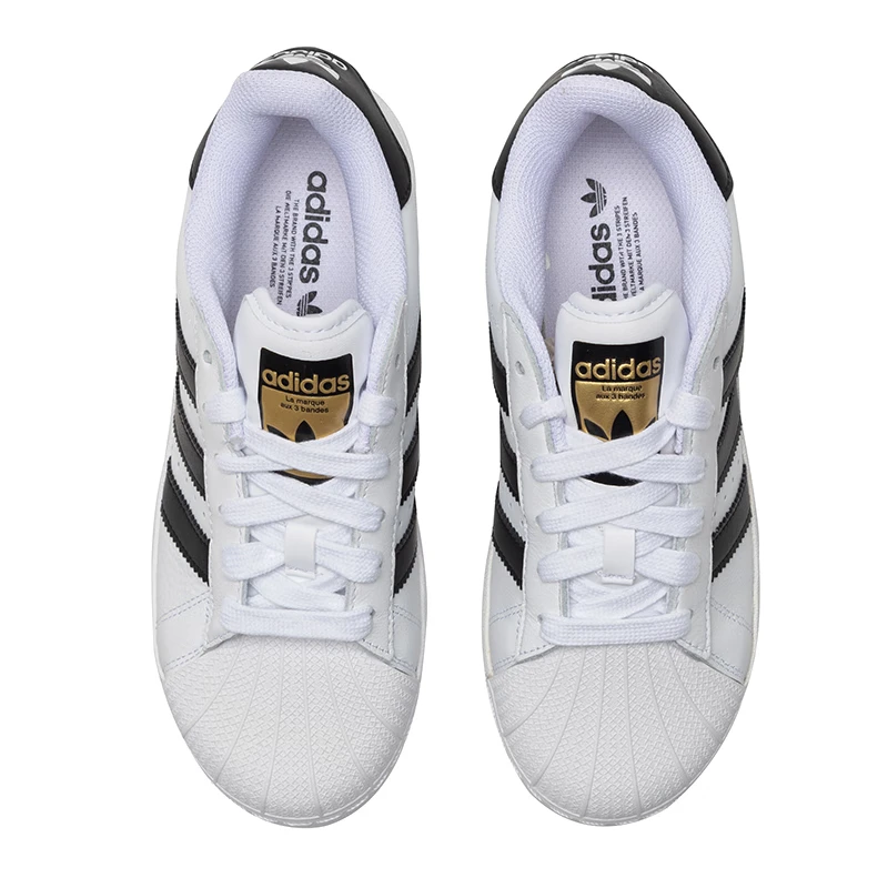 Adidas Origins Superstar Anti slip and Shock Absorbent Low cut Board Shoes for Men and Women