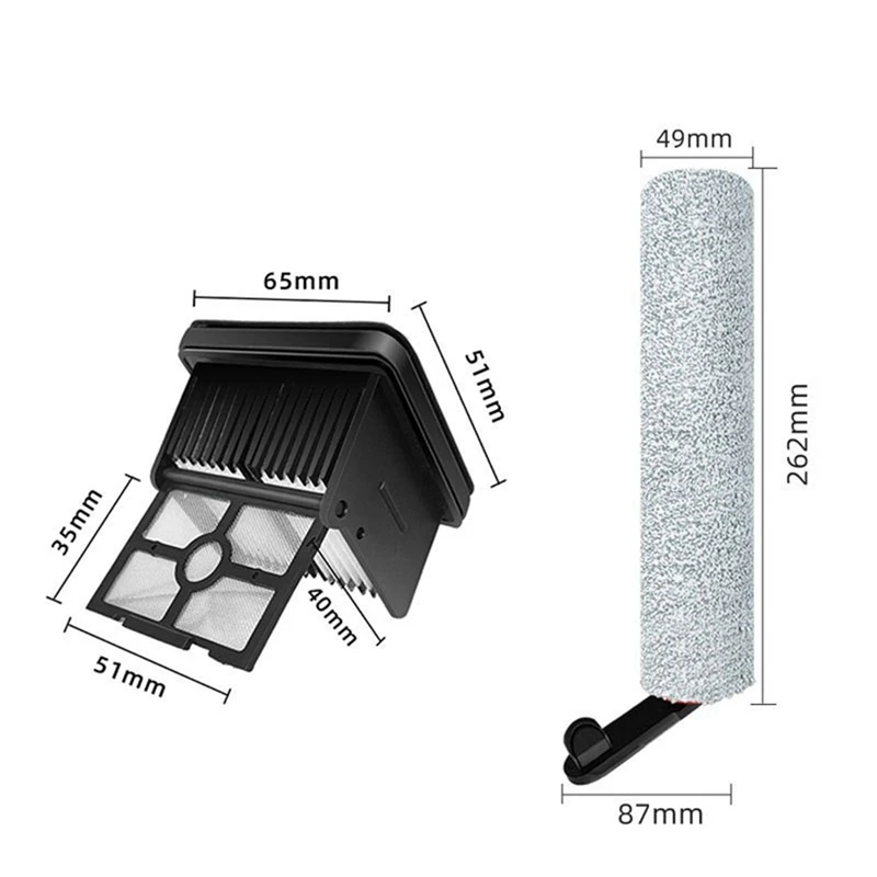 1 комплект, детали для пылесоса Dreame H12 Pro / H12 Plus/H12