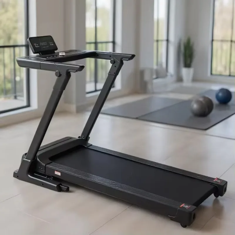 STLF Deluxe Electric Sport Treadmill Light Emitting Diode Screen 1.5   12 km/h Speed Motor Quiet DC Walking Run - Sunset Balcon