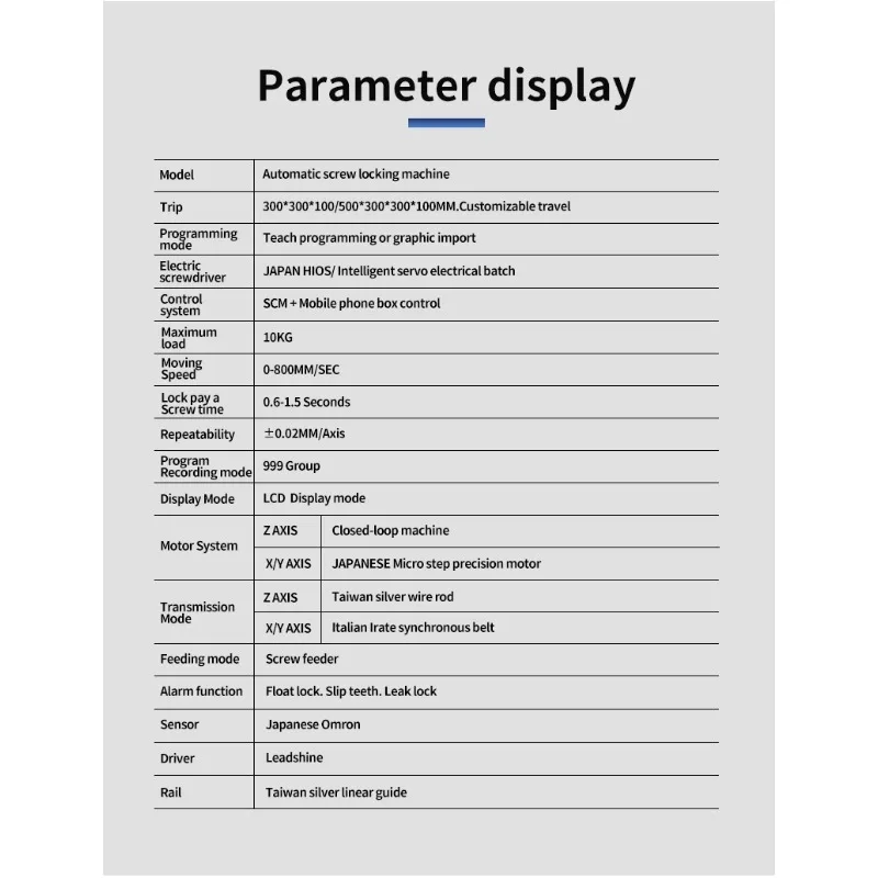 Máquina de parafuso fácil de operar com travamento com uma mão e manga de chave de fenda elétrica leve melhora a eficiência do trabalho