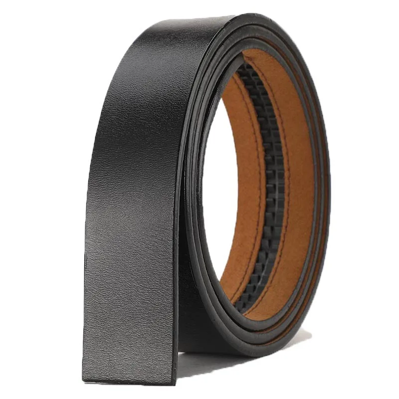 Heren Headless Lederen Automatische Gesp Riem Body Zonder Gesp Lederen Riem