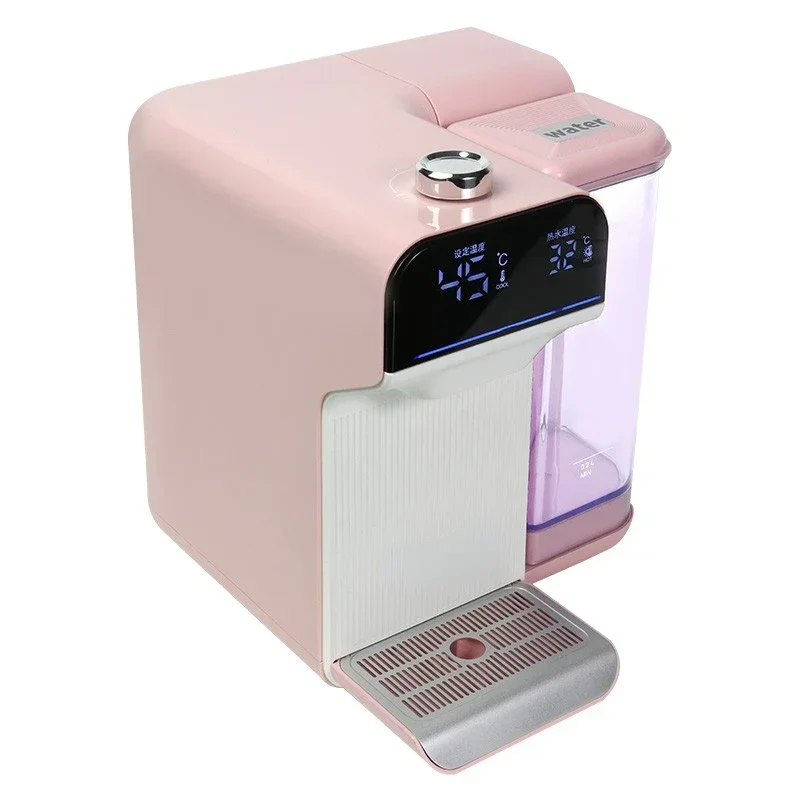 

Boil water for 5 seconds 12 gear temperature controllable instant hot cold bottleless desktop freestanding water dispenser