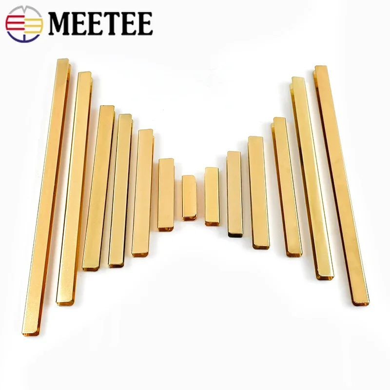 

Meetee 10Pcs 3-25cm Metal Handbag Buckles Bag Corner Protector Clasp Purse Edges Screw End Clip Hooks DIY Hardware Accessories