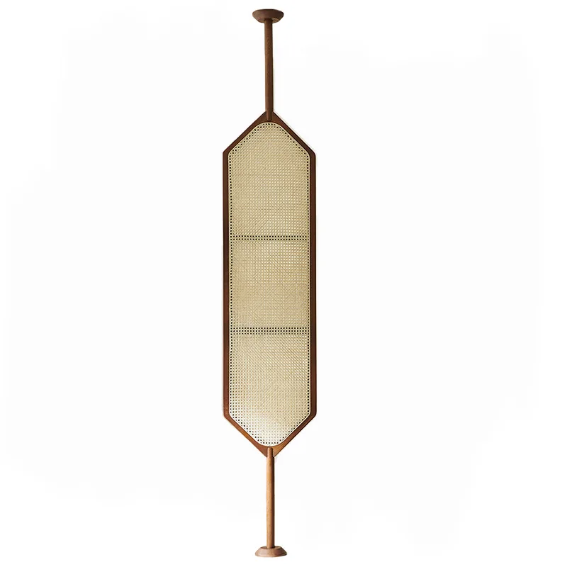 Rattan screen decoration partition special-shaped living room creative designer entrance living room decoration home simple