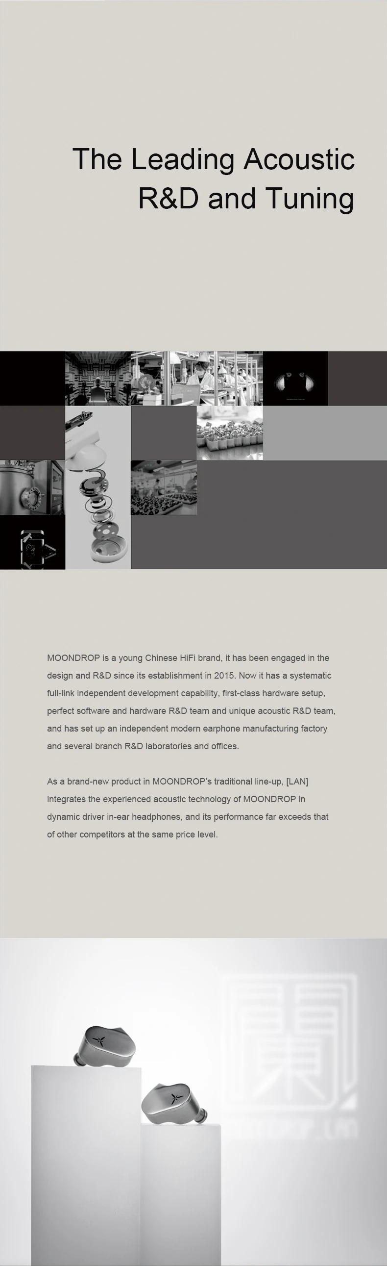 MOONDROP LAN HIFI-Kopfhörer, kabelgebundene Ohrhörer, IEM, 0,78 mm, mit Beryllium beschichtete Kuppel-Verbundmembran, abnehmbare Kabel-Ohrhörer – Detail 6