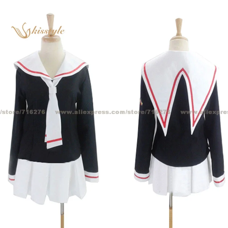 

Kisstyle Fashion Cardcaptor Sakura Sakura Kinomoto Sailor School Uniform COS Clothing Cosplay Costume,Customized Accepted