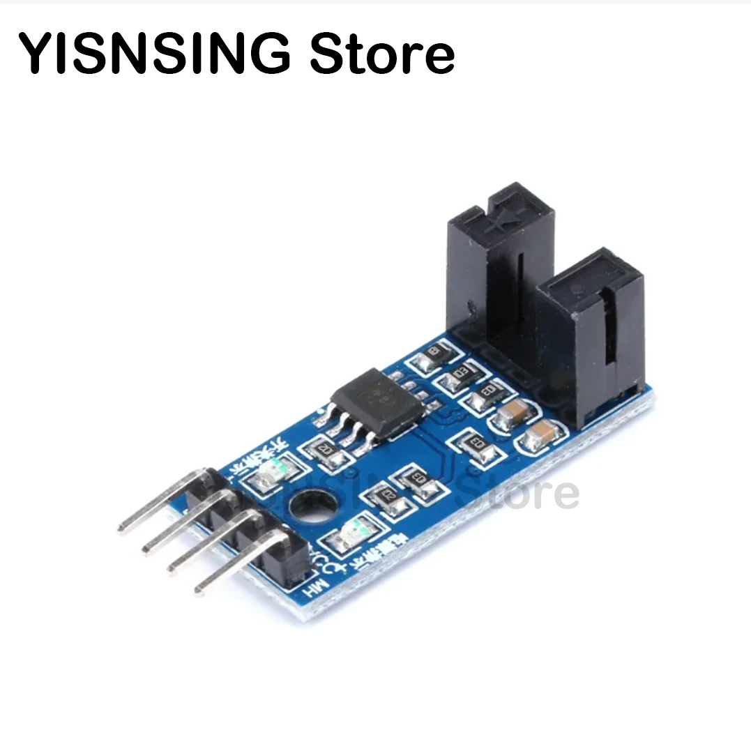 1/5pcs Speed Sensor Module Slot-type IR Optocoupler LM393 For Arduino Groove Coupler Sensor 3.3V-5V Connect Relay Buzzer Module