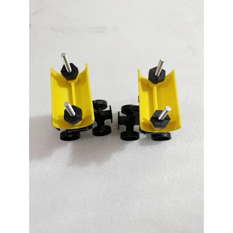 Aluminum Alloy KBK Cable Pulley Wear Resistant Sturdy Six Wheels High Load Bearing Corrosion Resistant Stable Sliding Low Noise