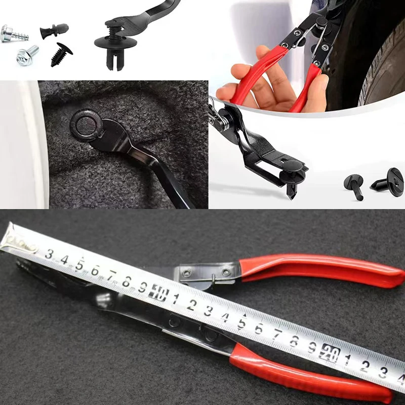 Car Headlight Repair Installation Tool Trim Clip Removal Pliers Door Clip Panel Fascia Dash Trim Removal Kit Dashboard Remover