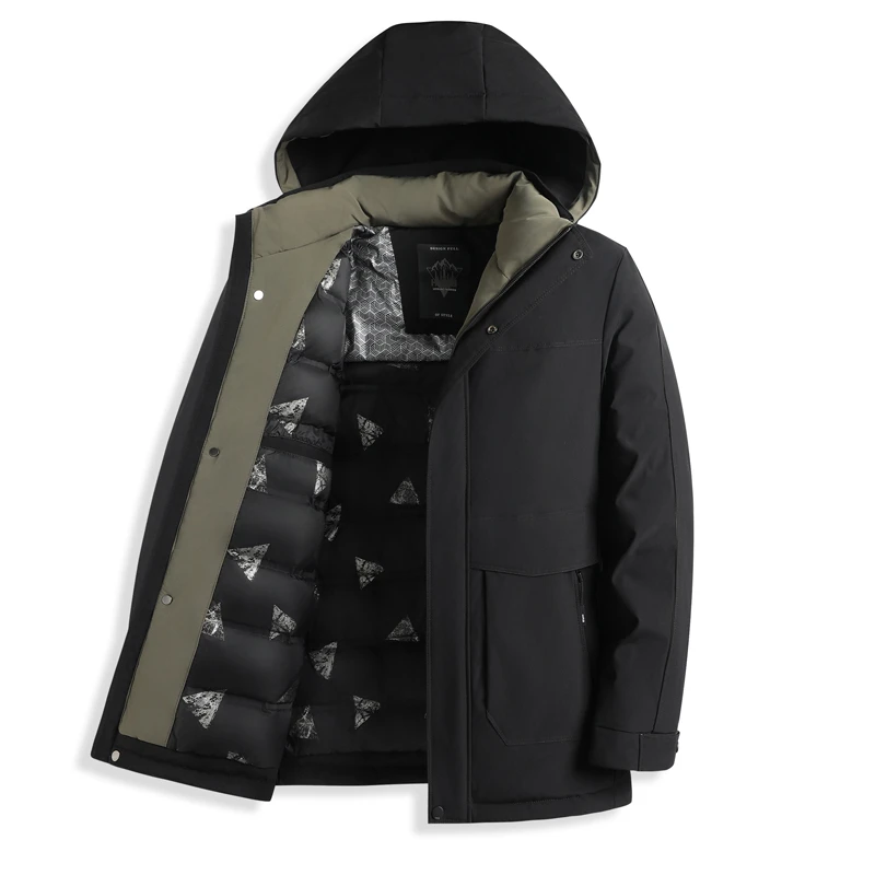 

Men's Winter Jackets 2025 New Style High Quality Fashion Warm Jacket Casual Thicken Parkas Male Winter Warm Coat Male