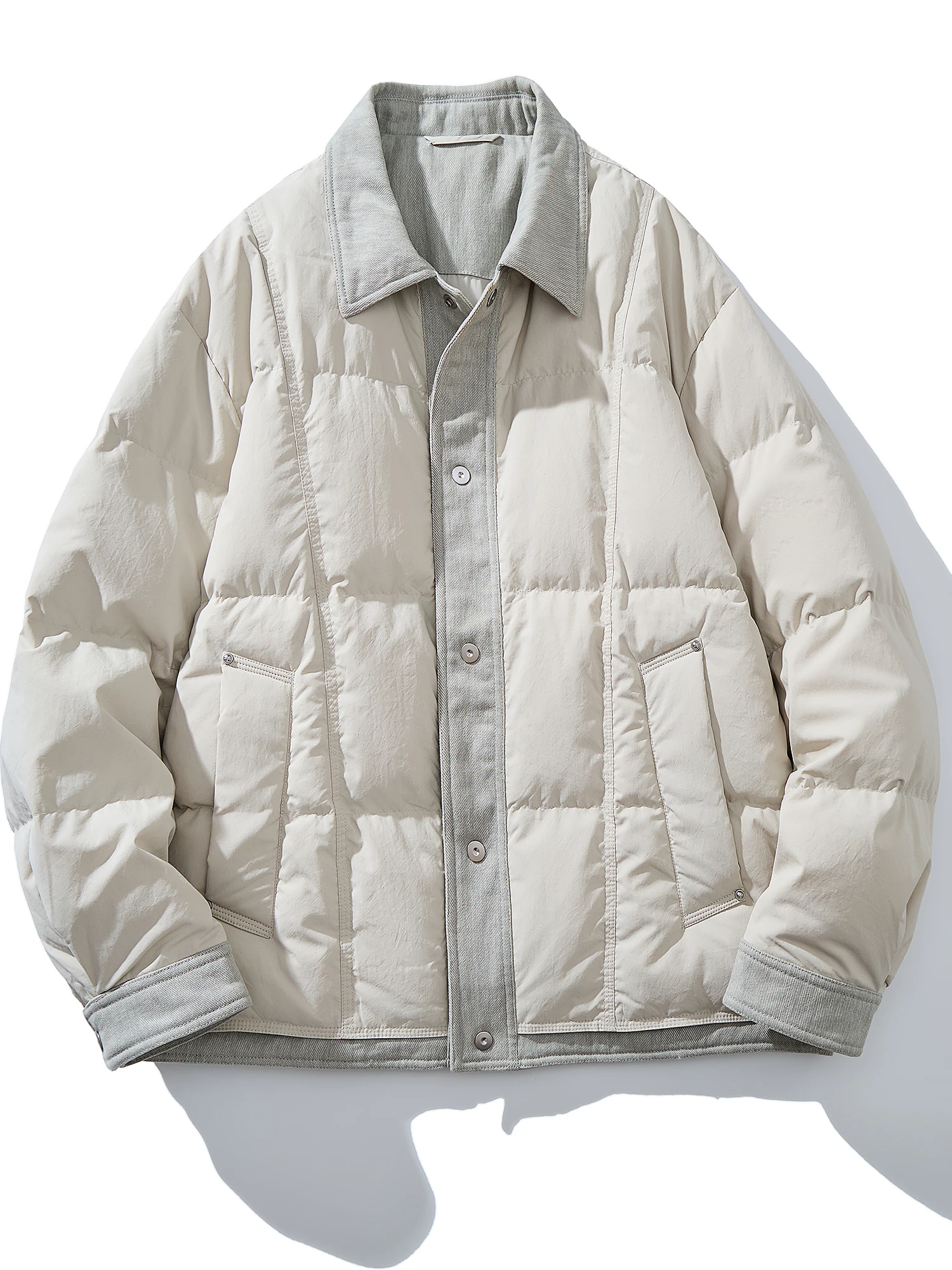 

Мужская пуховая куртка Warmth And Sle с стеганым дизайном, наполнителем из пуха, из коллекции Fly Find Premium – незаменимая вещь для холодной погоды.