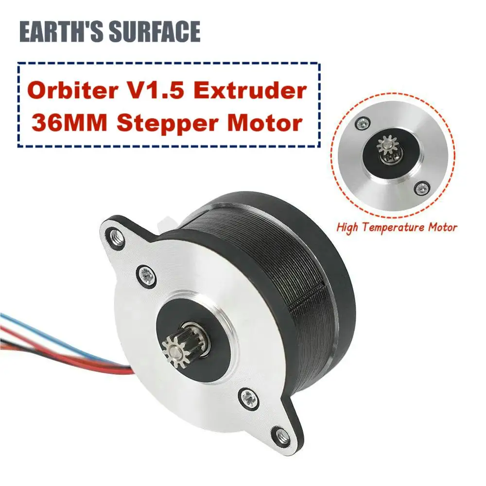 

ES-3D Printer Parts Orbiter V1.5 Extruder 36MM Stepper Motor With Gear,36STH20-1004HG(XH) For VORON 2.4 Ender3 CR10 BLV Printer