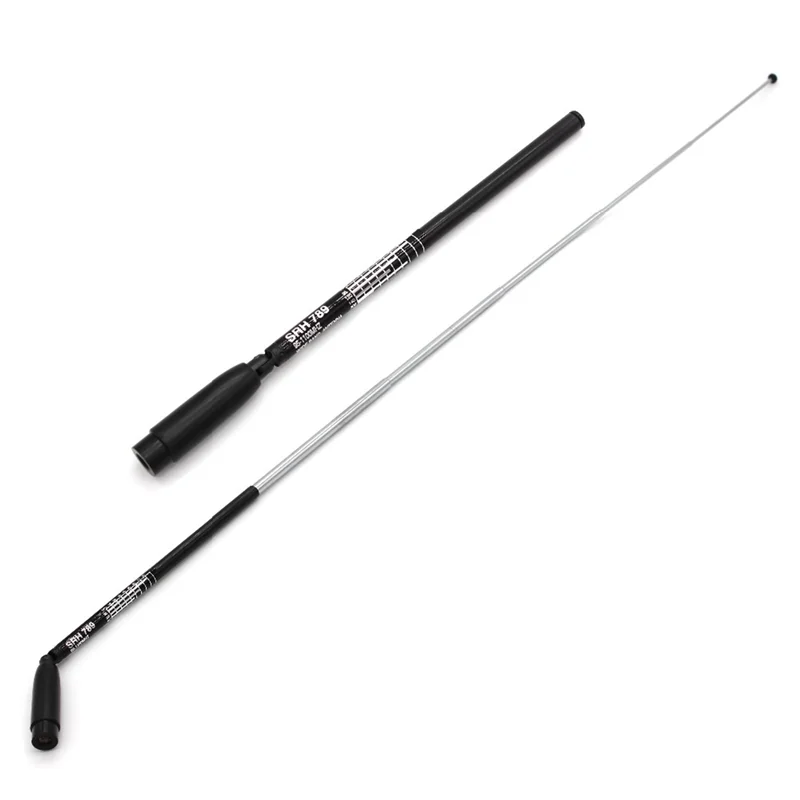 5X SRH789 SMA Male 95-1100Mhz Foldable Telescopic Antenna