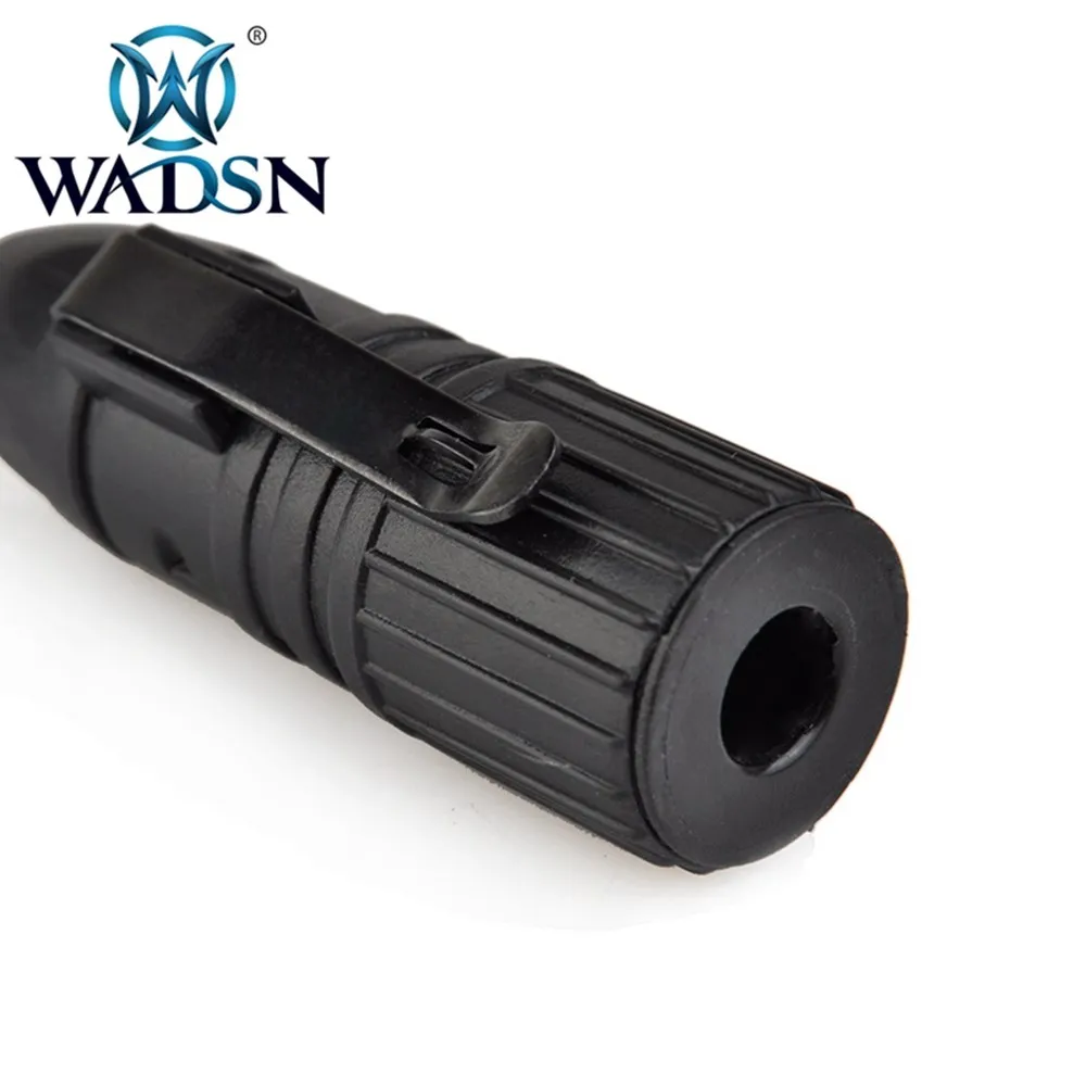 Adaptador de fone de ouvido WADSN U94 PTT Airsoft Militry, adaptadores de transformação de fiação, acessórios de conversor de fone de ouvido civil 7.0