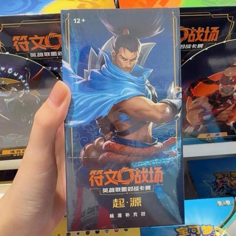 

New Arrival Original Riftbound Card Hero Of Origins Supplement Pack Lol League Of Legends Trading Battle Collectible Card