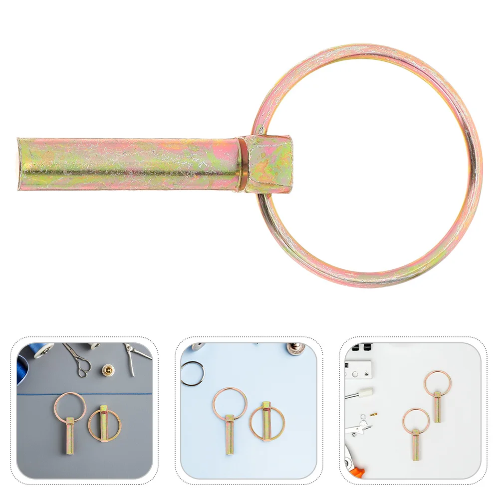 

8Pcs Weather Resistant Locking Pins Heavy Duty Trailer Hitch Quick Installation for Vehicles and Equipment Trailer Hitch Pin