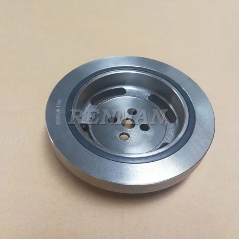 For Cummins 6BT crankshaft shock absorber 3958258 construction machinery torsional vibration shock absorber 3916436 3914454