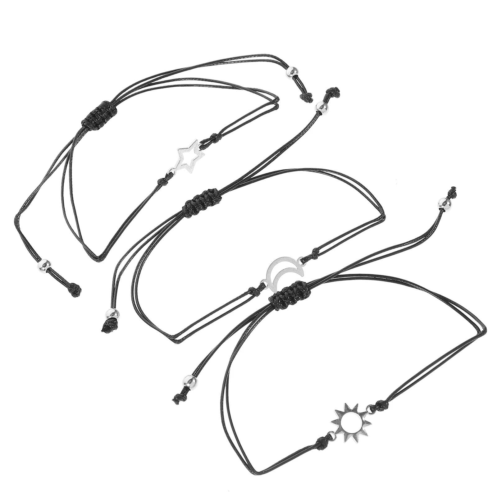 

3 Pcs Friendship Wrist Chains Kawaii European and for Women Miss