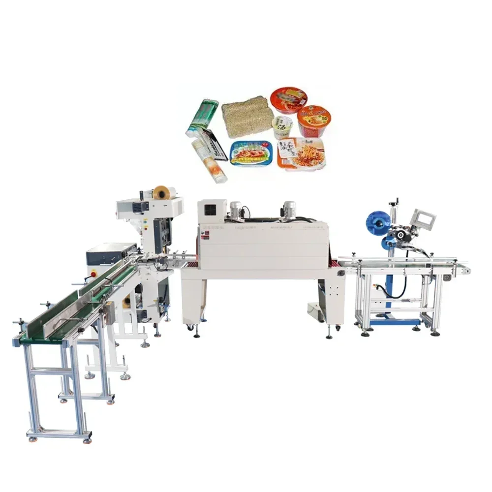 

Best Selling Automatic L-Type Tunnel Type Plastic Heating Film Shrink Wrapping Machine