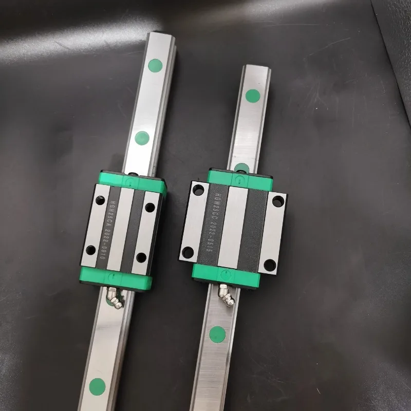 LIJUN 2 قطعة HGR15 HGR20 HGR25 دليل خطي السكك الحديدية + 4 قطعة HGH15CA HGW15CC HGH20CA HGW20CC كتل لجزء CNC XYZ محور التوجيه