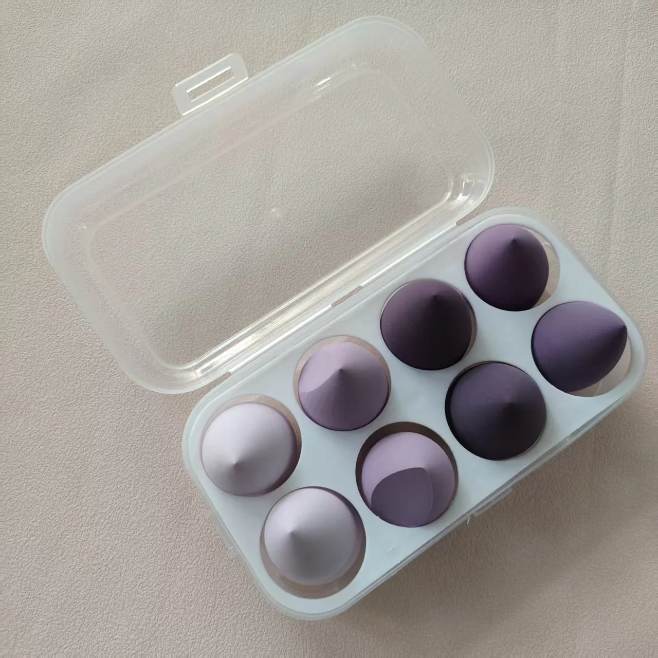 6/7/8pcs 소프트 메이크업 스펀지 블렌더 뷰티 에그 코스메틱 퍼프 파운데이션 스펀지 파우더 퍼프 메이크업 액세서리 뷰티 도구