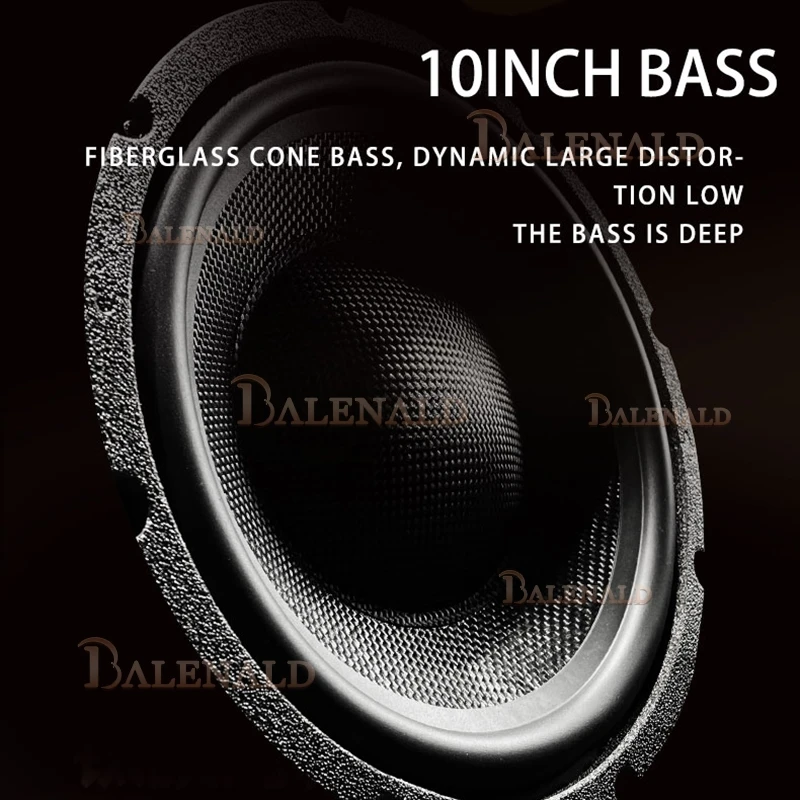 ระบบโฮมเธียเตอร์ Hifi ชั้นวางหนังสือไข้เกรด 10 นิ้วลําโพง Passive 3-way ลําโพงไม้ลําโพงบ้าน