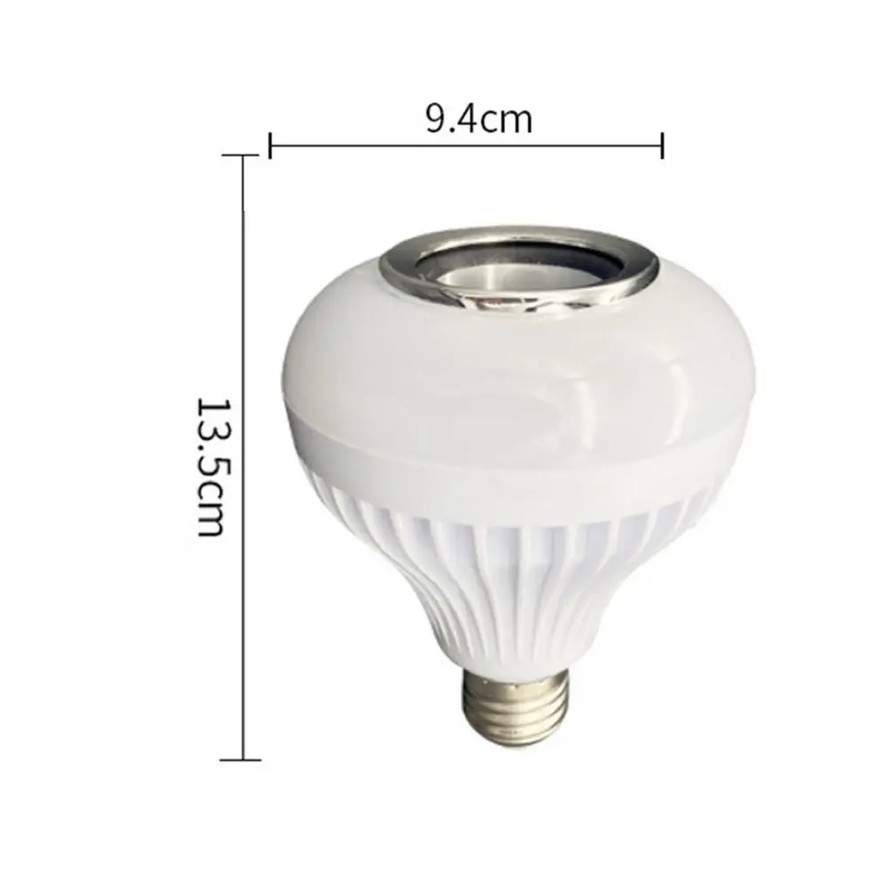 Remote Control LED Music Bulbs Wireless RGB Smart Bluetooth Speaker Smart Emergency Light Colorful Musical Light