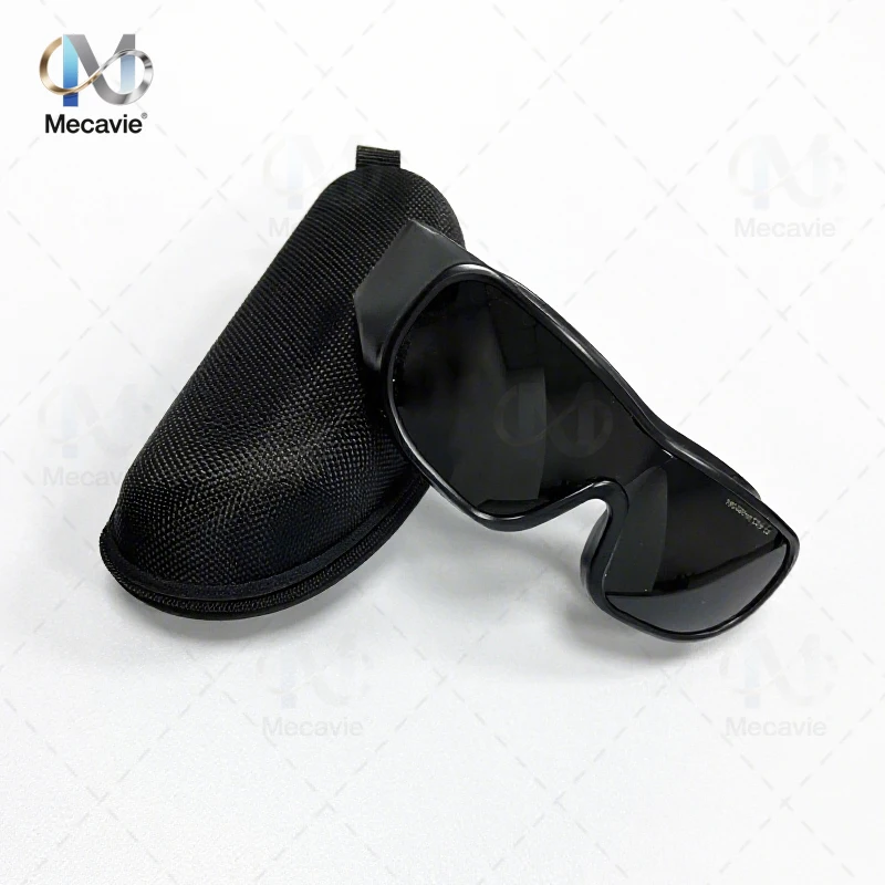 نظارات السلامة بالليزر 190-2000nm 10600nm OD6 CO2 نظارات حماية الليزر 1064 532 200-2000nm IPL نظارات الليزر حماية الليزر