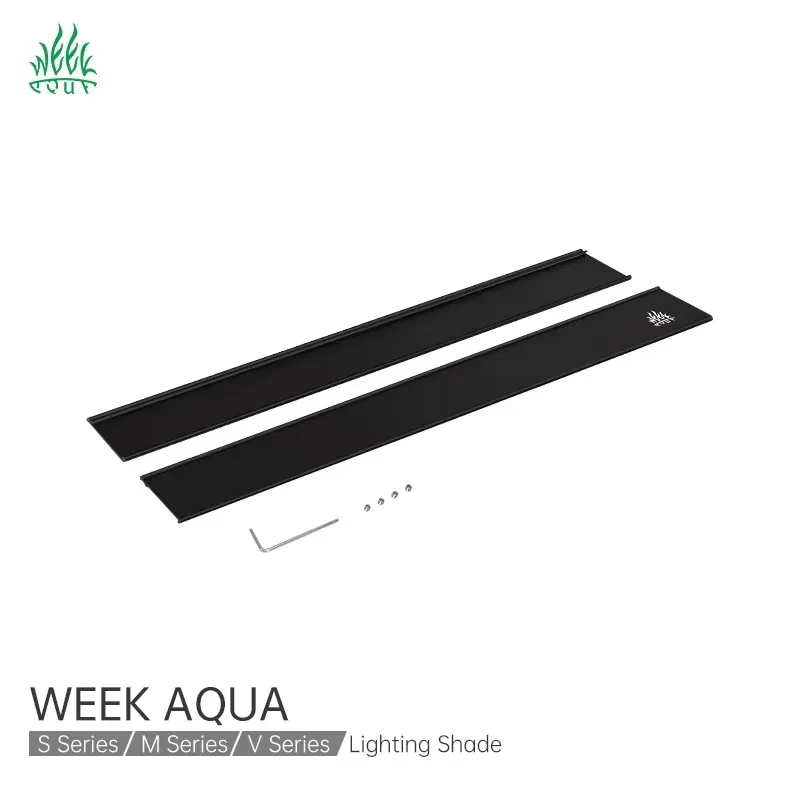 WEEK AQUA Aquarium Lamp Accessories S M V Series 30cm 40cm 50cm Aquarium Light Shade Week Aqua Light Shade