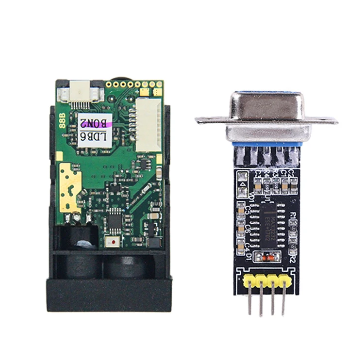 60M Laser Measure Sensor TTL RS232 For Car Collision Avoidance And Length Measurement Sensor