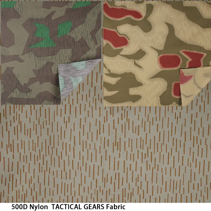 

500D нейлон M65 Strichtarn CAMO SPLITTER Marsh Pattem ТАКТИЧЕСКИЕ ПЕЧАРЫ Ткань Ткань с полиуретановым покрытием Рюкзаки Тактический жилет DIY