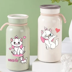 Anime Marie Stainless Steel Water Cup Cartoon Boy Girl Portable Large Capacity Water Bottle Kawaii Outdoor Sports Cup