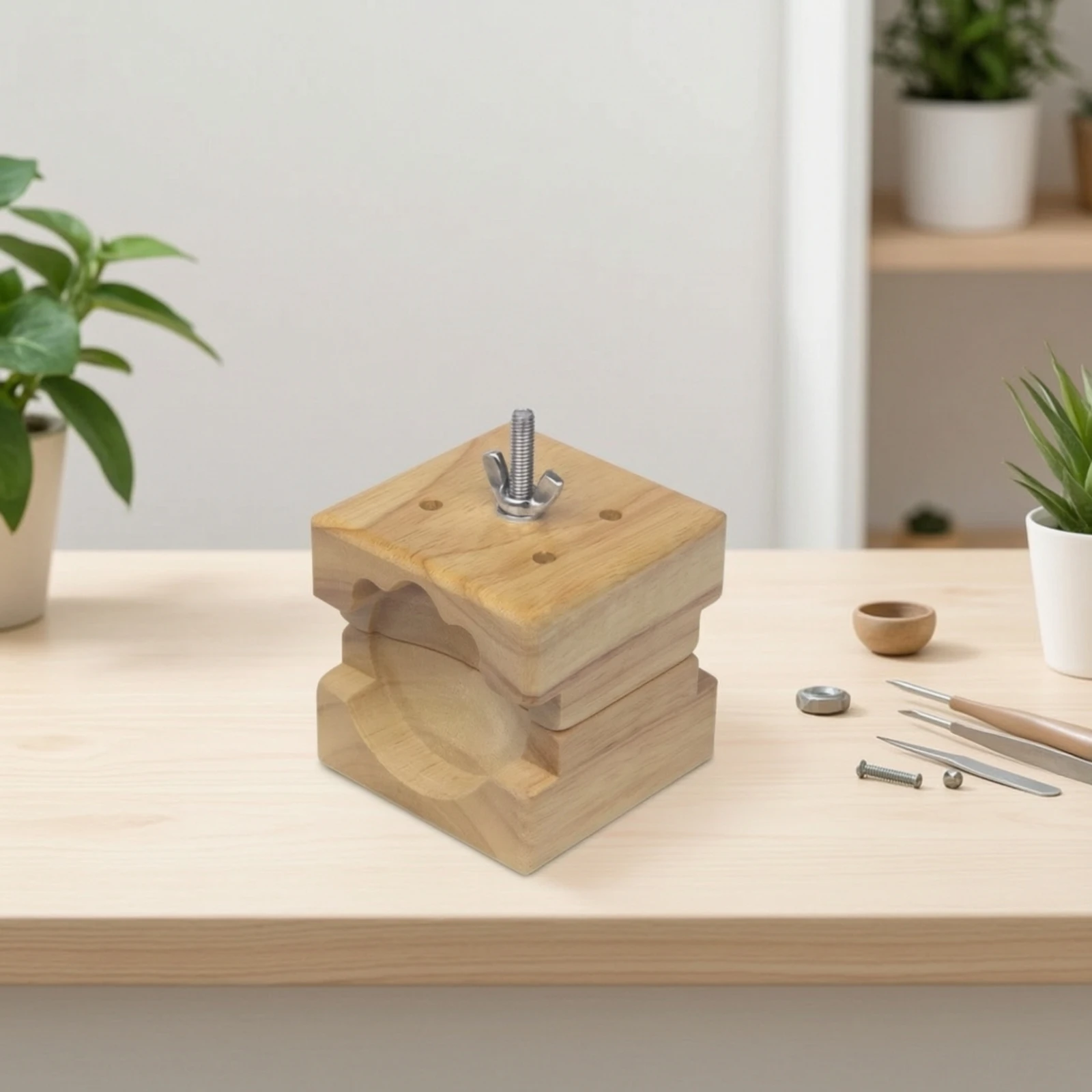 Woodworking Bench - Watch Case Holder Wooden Watch Case