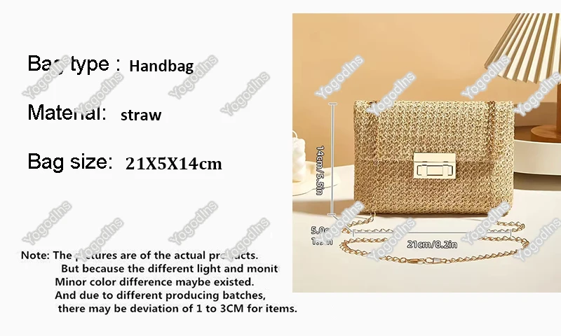 Neue Mode Stroh Schulter Tasche Frauen Handgemachte Umhängetasche Hohe Kapazität Strand Tasche Gewebte Kupplung Handtasche – Detail 2