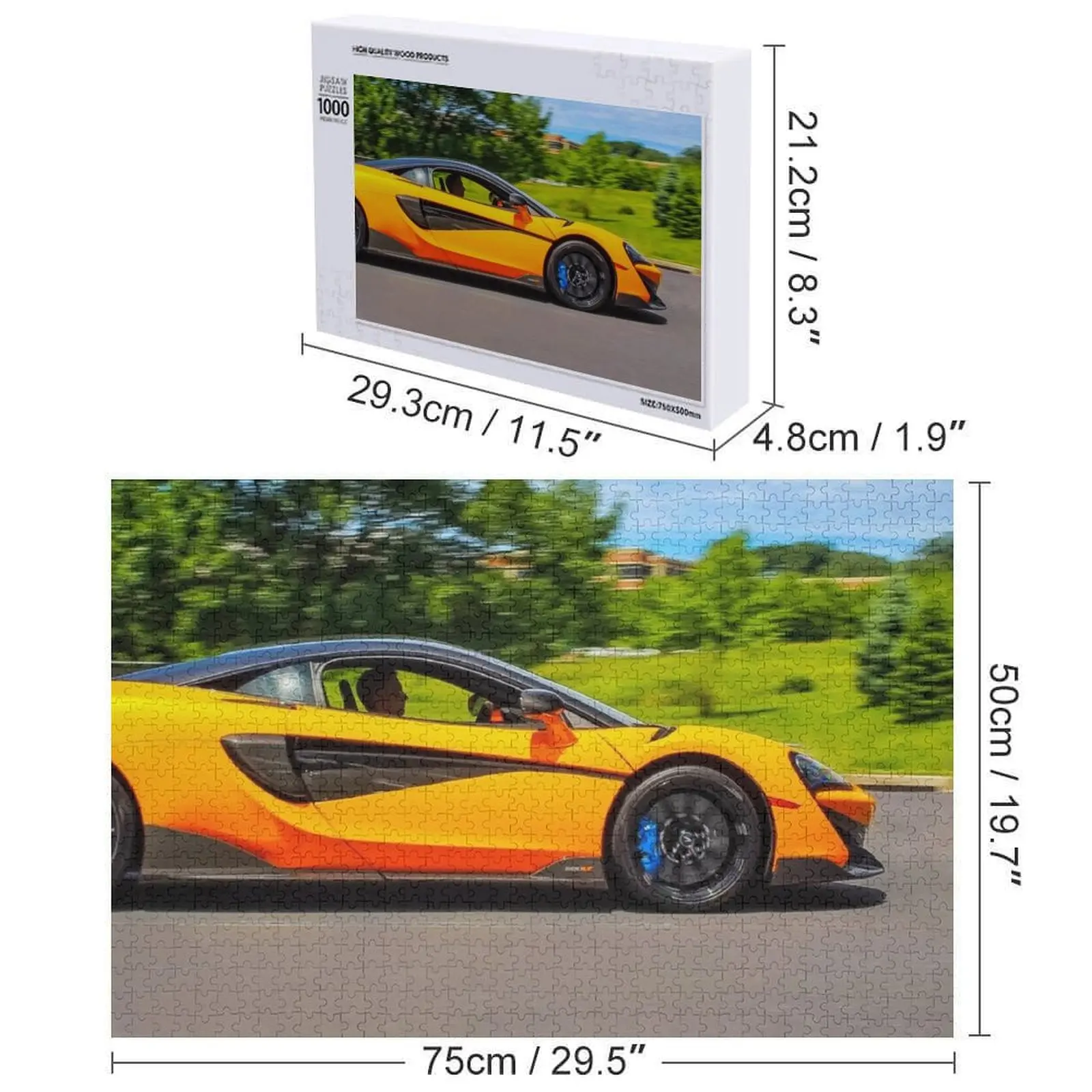 600LT بازل قطع شخصية أنيمي الخشب اسم لغز