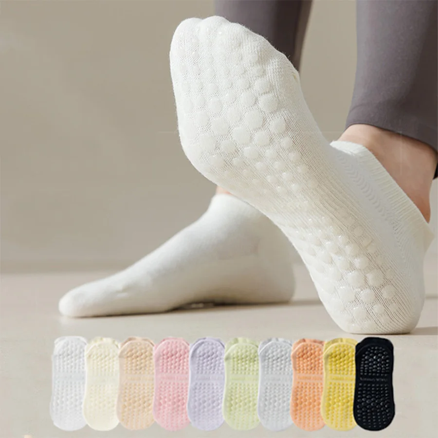 

Yoga Socks for Children Summer Mesh Thin Anti slip Professional Sports Breathable Yoga Running Boat Socks