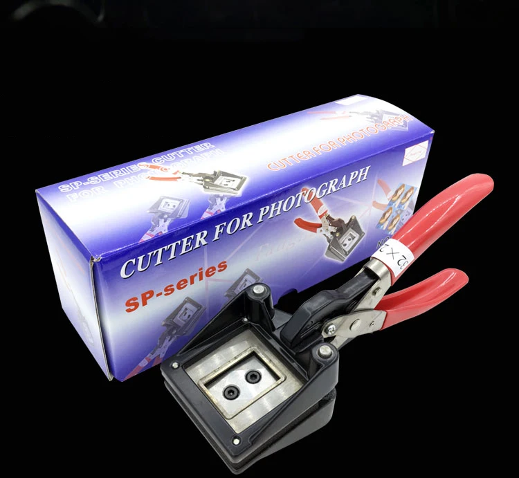 

50*70cm Handheld Manual die cutter Passport Cutter Paper Graphic Photo ID Die Cutter Punch 25mm 32mm 35MM 37mm 44mm 48mm