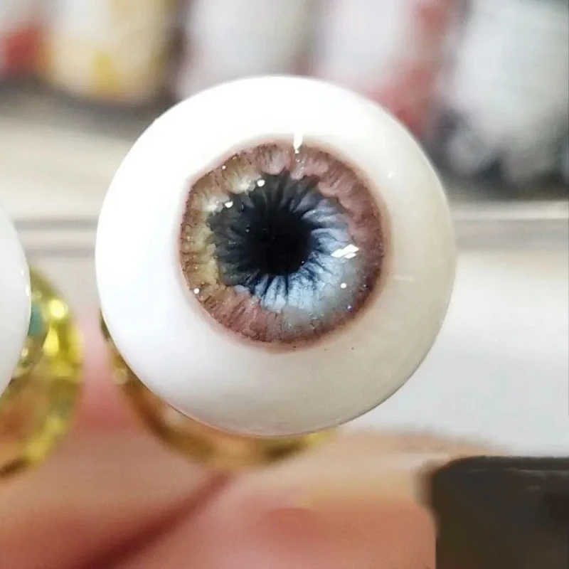 8/10/12/14/16/18/20/22/24/30mm Doll's Eyes for 1/3 1/4 1/6 1/8 BJD Doll Plaster Eyeball Doll Accessories Play House Dress Up Toy
