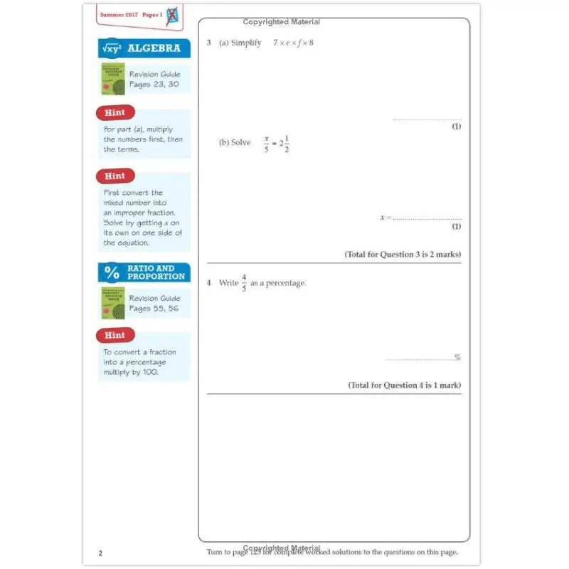 Pearson REVISE Edexcel GCSE Maths Foundation أوراق الماضية بالإضافة إلى امتحانات 2025 و2026 Navtej Marwaha 9781292274638