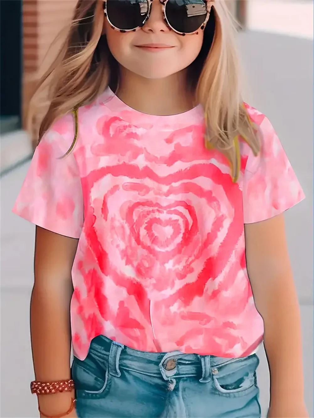 

Kids Girls T-Shirts 3d Printed T Shirt Children Birthday Gift Tshirts Baby Clothes Casual Children Clothing Summer